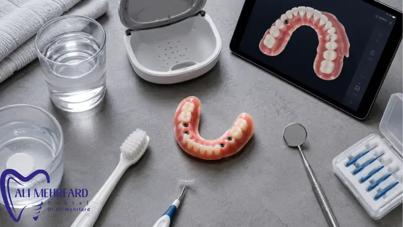 مراقبت تخصصی از پروتز دیجیتال در کلینیک دکتر علی مهرفرد